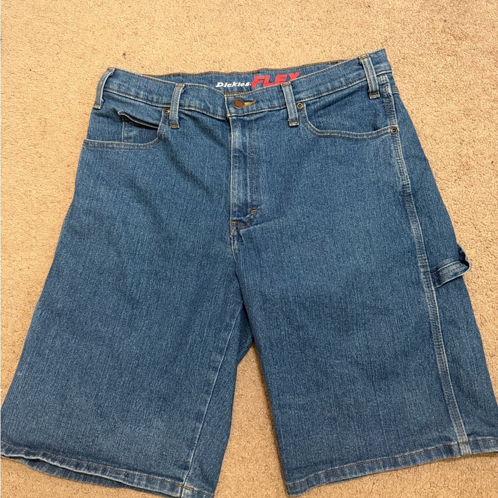 Dickies Flex Men's Jean Shorts in Blue